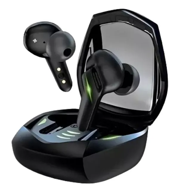 Fone de Ouvido Gamer sem Fio Bluetooth 5.3 Kaidi KD-776 Cor Preto