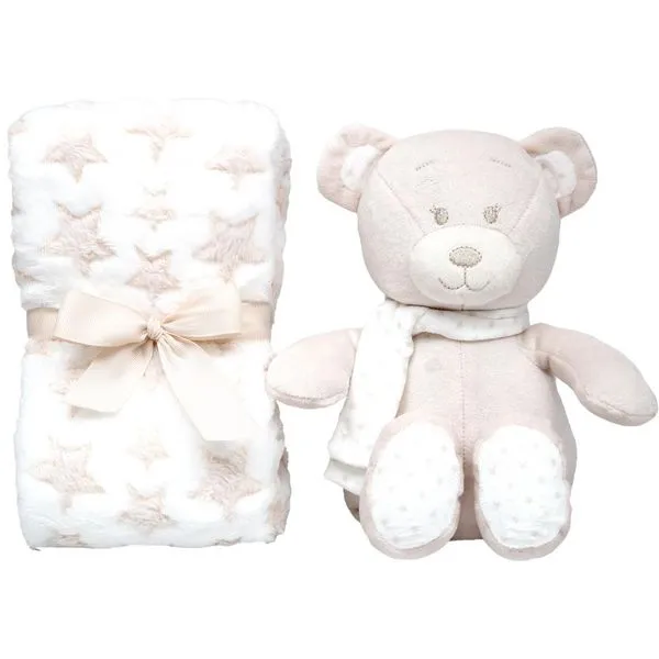 Kit Presenteável Buba Ursinho Com Matinha Soninho Bege Único