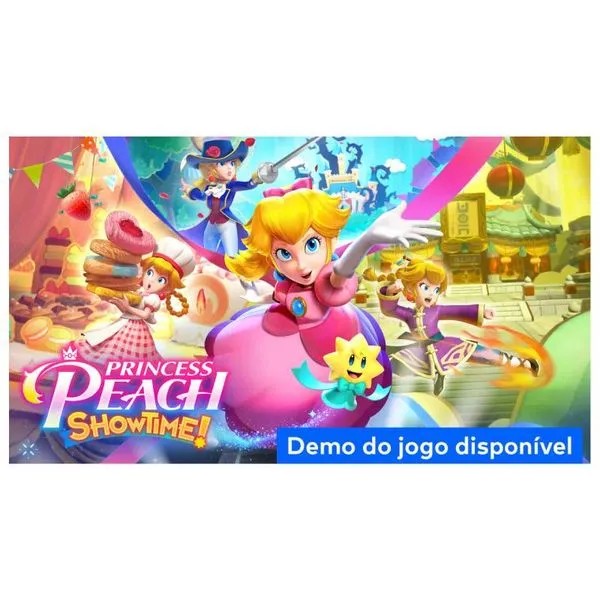 Gift Card Digital - Princess Peach: Showtime! - R$ 349