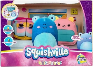 Squishville - Playset com Figuras - Back To School - Sunny