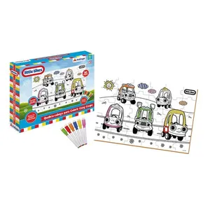 Quebra-Cabeça para Colorir - Little Tikes - 23 Peças - Cozy Coupe - Xalingo