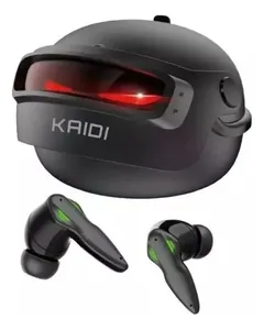 Fone de Ouvido Gamer Bluetooth 5.3 sem Fio Kaidi Kd-777 Cor Preto