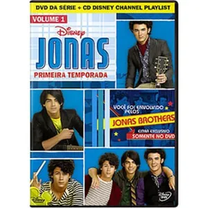 DVD - Jonas Brothers - Primeira Temporada + CD