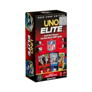 JOGO DE CARTAS UNO ELITE NFL STARTER - MATTEL