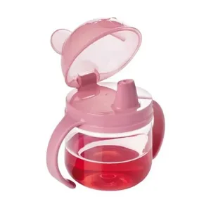 Caneca Treinamento com Bico Urso Azul 260 - ml Rosa