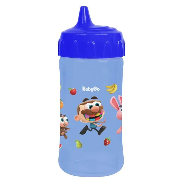 Copo De Transição Infantil C/ Válvula Redutora de Pingos 240ml José Comilão BabyGo