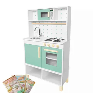 Módulo Crescer Cozinha Infantil Verde Claro