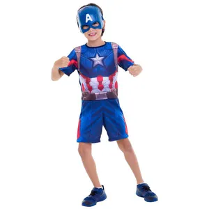 Fantasia Infantil - Disney - Marvel - Vingadores Ultimato - Capitão América - Regina Festas - G