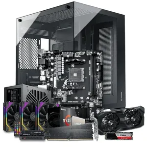 PC Gamer Ryzen 7 5700 RX 7600 8GB 16GB NVMe 256GB 3 Fan ARGB