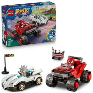 LEGO - Sonic - Carro do Silver vs. Monster Truck do Knuckles - 77118