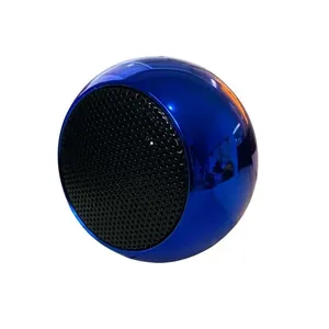 Mini Caixa Som Metalizada Bluetooth BT AL2022 Azul - Altomex