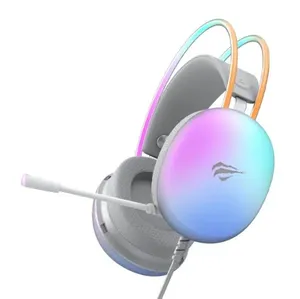 Fone de Ouvido com Fio Headset Gamer Havit H2037d Rgb
