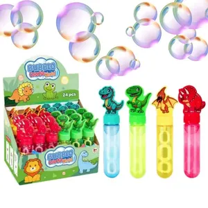 Kit Fazer Bolhas de Sabão Animais Revenda Atacado 24 Unidades Lembrança de Festa