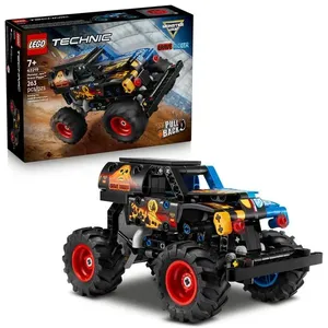LEGO - Technic - Monster Jam Grave Digger Fogo E Gelo - 42219