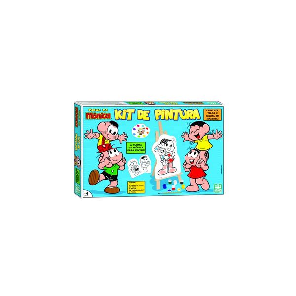 KIT DE PINTURA TURMA DA MÔNICA - NIG