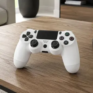 Controle Playstation 4 Double-Motor Para Ps4 SmarTv Pc Game Branco
