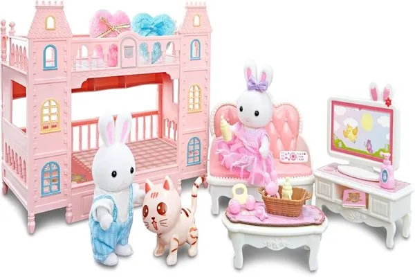 Casinha Feliz - Quarto e Sala Zp01364- Zoop Toys