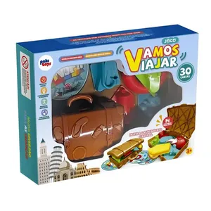 Jogo Vamos Viajar Desafio De Encaixar 30 Cartas