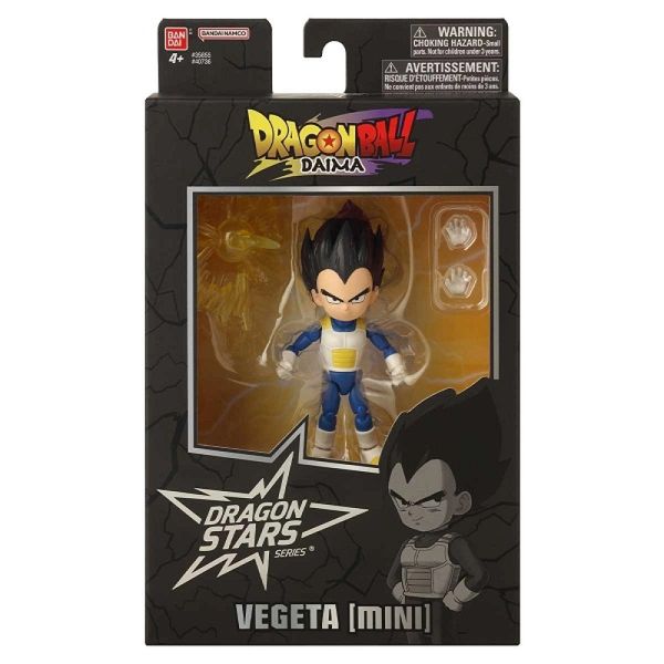 Dragon Ball Daima – Dragon Stars Series Boneco Deluxe Articulado 16 Cm Vegeta Pequeno - Bandai