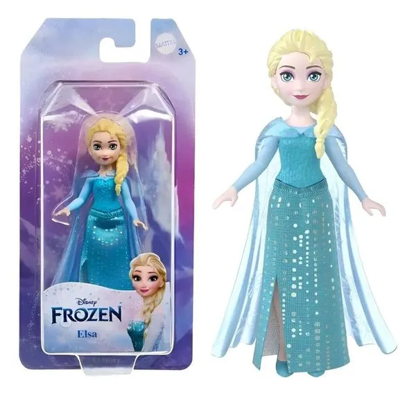 Boneca Disney Princesa Mini Boneca Elsa F1 Mattel - HPL55