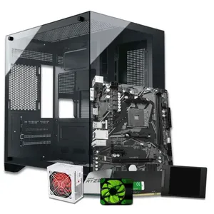PC Black Ryzen 3 3200G 8GB SSD 480GB Aquário Vídeo Integrado