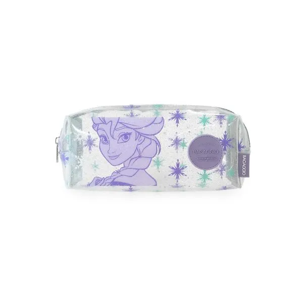 Estojo Escolar Feminino Frozen Shine U / Lilas