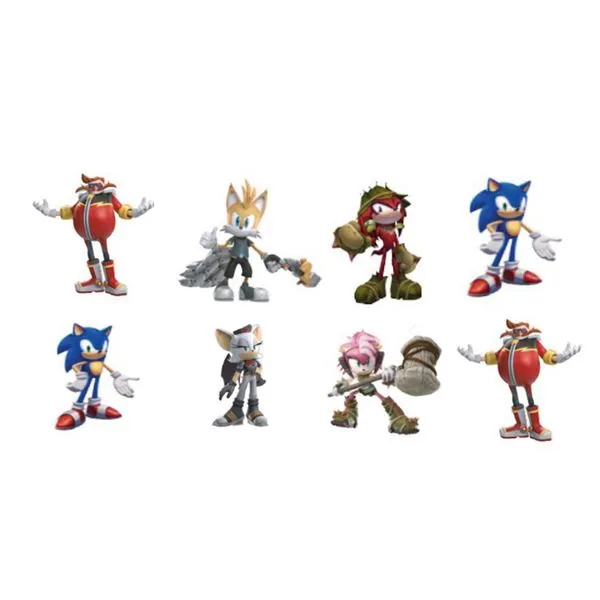 Mini Figura Articulada - Sonic - Cápsula Surpresa - Sortido - Toyng