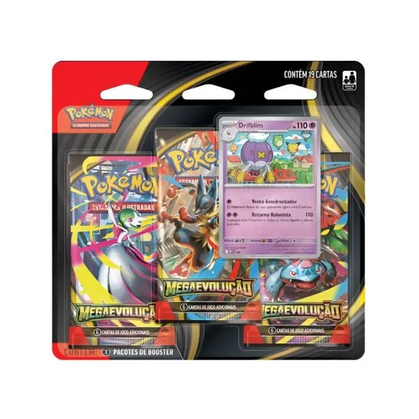 Pokémon TCG Triplo Megaevolução Drifblim Copag