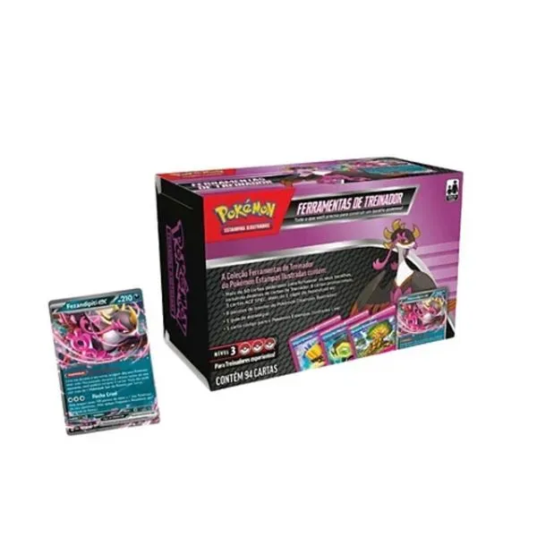 Carta Pokemon Ferramentas de Treinador Pokémon 2025 - Fezandipiti ex