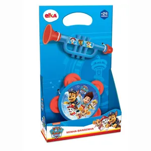 Brinquedo Musical - Conjunto De Instrumentos - Patrulha Canina - Elka - Cores Sortidas