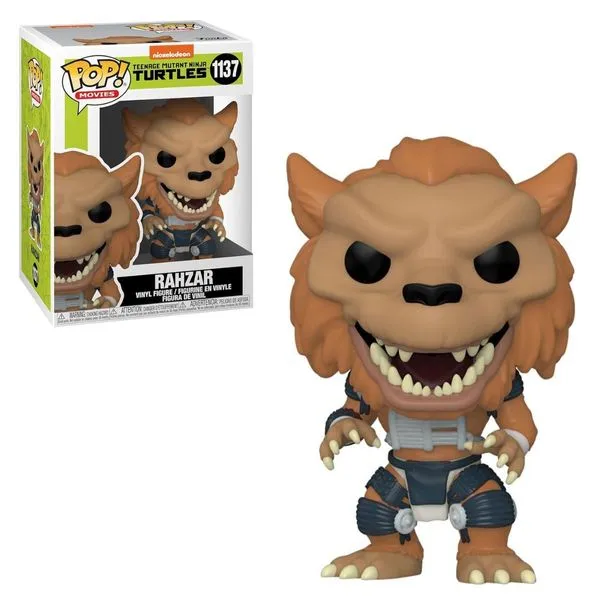 Boneco Funko Pop Rahzar 1137 Tartarugas Ninja Mutantes Original