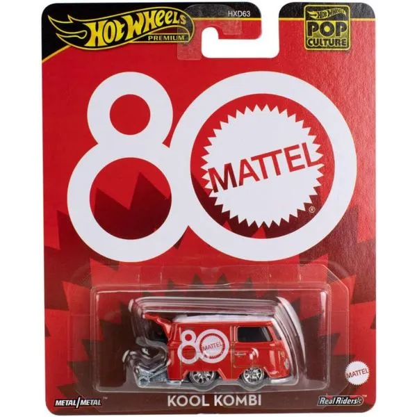 Hot Wheels Premium Kool Kmbi 80 Anos Mattel Original 1magnus Vermelha
