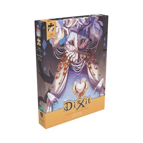 Quebra-cabeça - Dixit Puzzle: Queen of Owls - 1000 peças - Galápagos