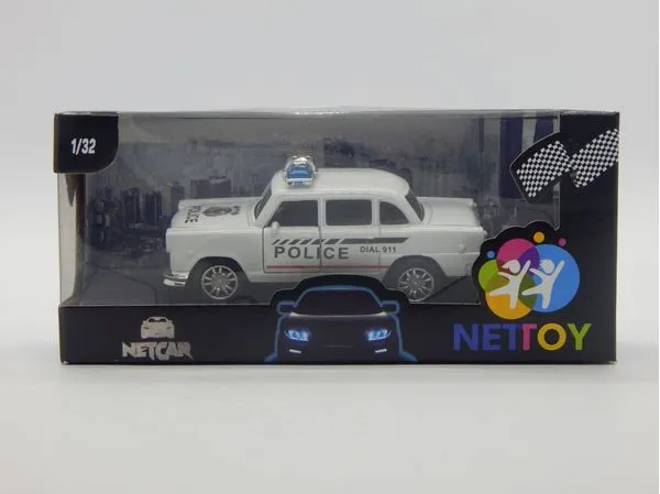 Miniatura Carro Bel Air Polícia 1/32 Nettoy