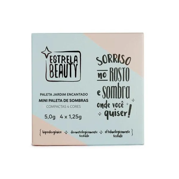 Paleta De Sombras 4 Cores- Jardim Encantado