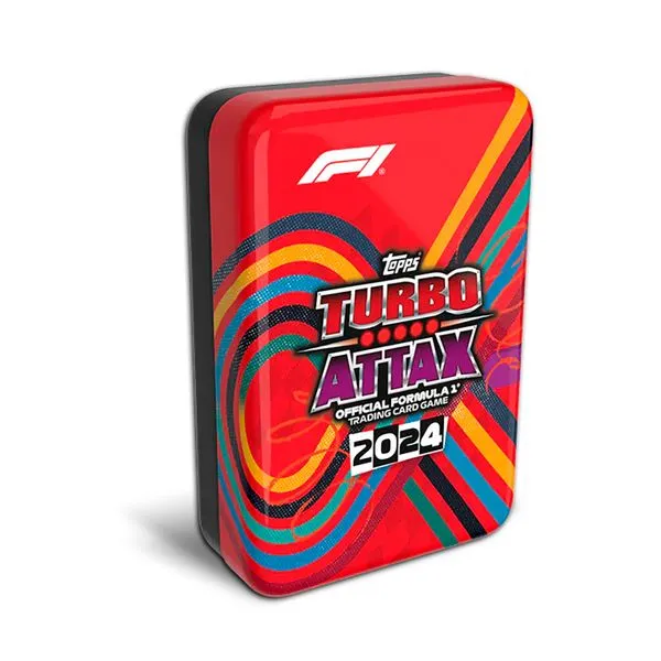 Conjunto de Cartas - F1 Turbo Atax - Mega Tin Revved Up - Temporada 2024 - Topps