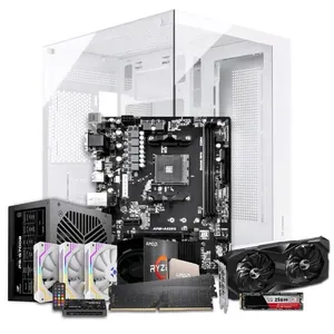 PC Gamer Ryzen 7 5700 RX 7600 8GB 16GB NVMe 256GB Cor White