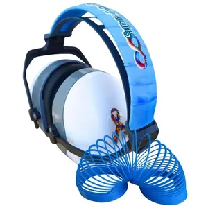 Abafador de Ruidos Super Autistas Azul 26 DB arco Azul + Mola Cognitiva Divertida