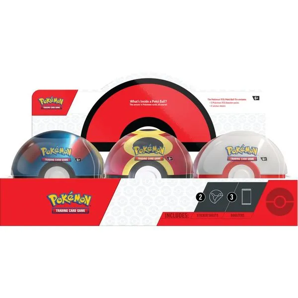 Pokémon - TCG - Poké Ball Tin (Q4 2025) - Inglês - Galápagos