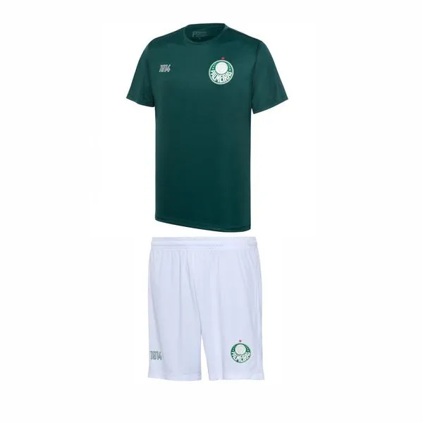 Conjunto Esportivo Camiseta e Bermuda - Palmeiras 1916 - Betel Sport
