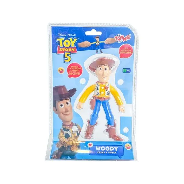 BONECO DE ESTICAR WOODY TOY STORY 5 - TOYNG
