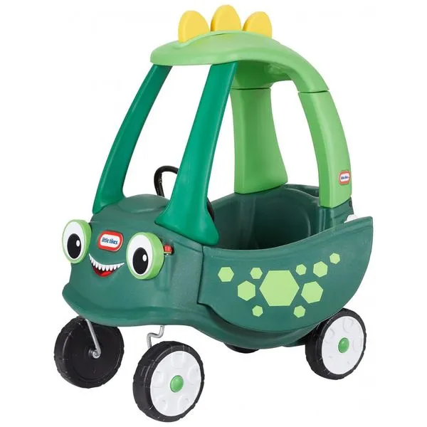 Quadriciclo de Passeio Infantil Dinoussauro para Crianças de 2 a 5 Anos, Little Tikes, Verde 110v