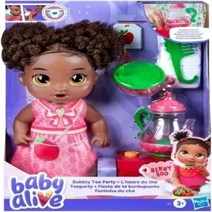 Baby Alive Bubbly Tea Party Berry Boo Com Bule De 28 Cm