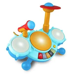 Bateria Infantil - Baby Land - Show Musical Azul - Cardoso
