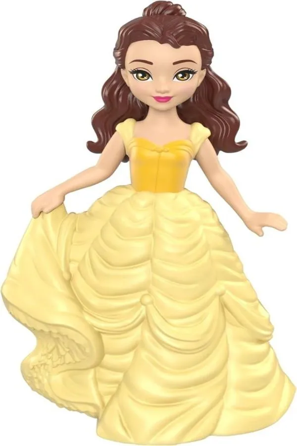 Boneca Disney Princesa Mini Boneca Bela 10 Cm Mattel HLX37