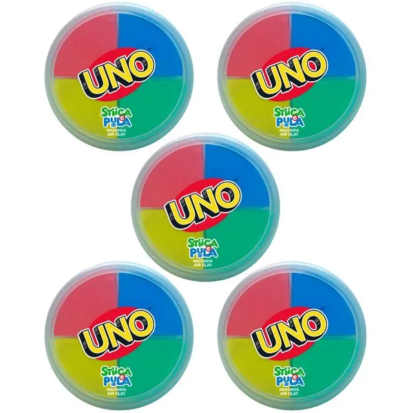 Massinha Air Clay UNO 5-pack 20g