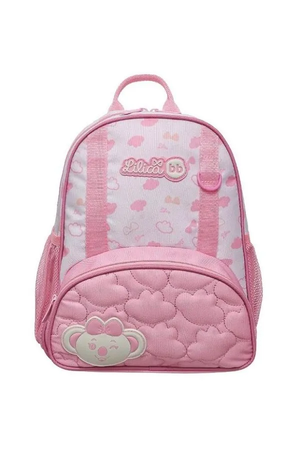 Mochila de Costas Lilica Ripilica Glow Rosa