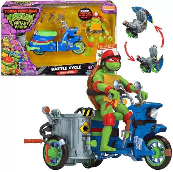 As Tartarugas Ninja Raphael Moto com Garupa - Sunny 3673