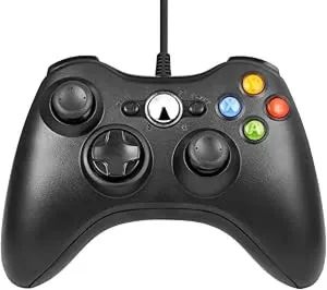 Controle Usb compatível Xbox 360 Computador Notebook Preto