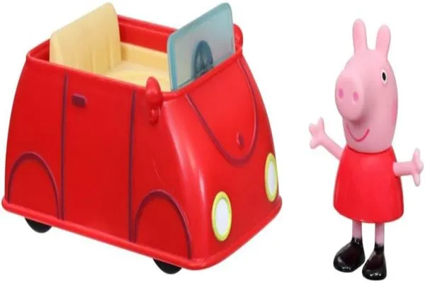 Peppa Pig - Veículo com Boneco - Carro Vermelho F2212 - Hasbro